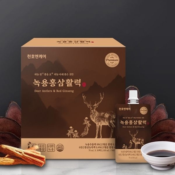 녹용홍삼활력 30팩