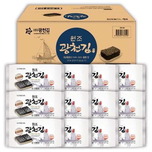 원조광천김 도 시 락 김 5g 51 봉