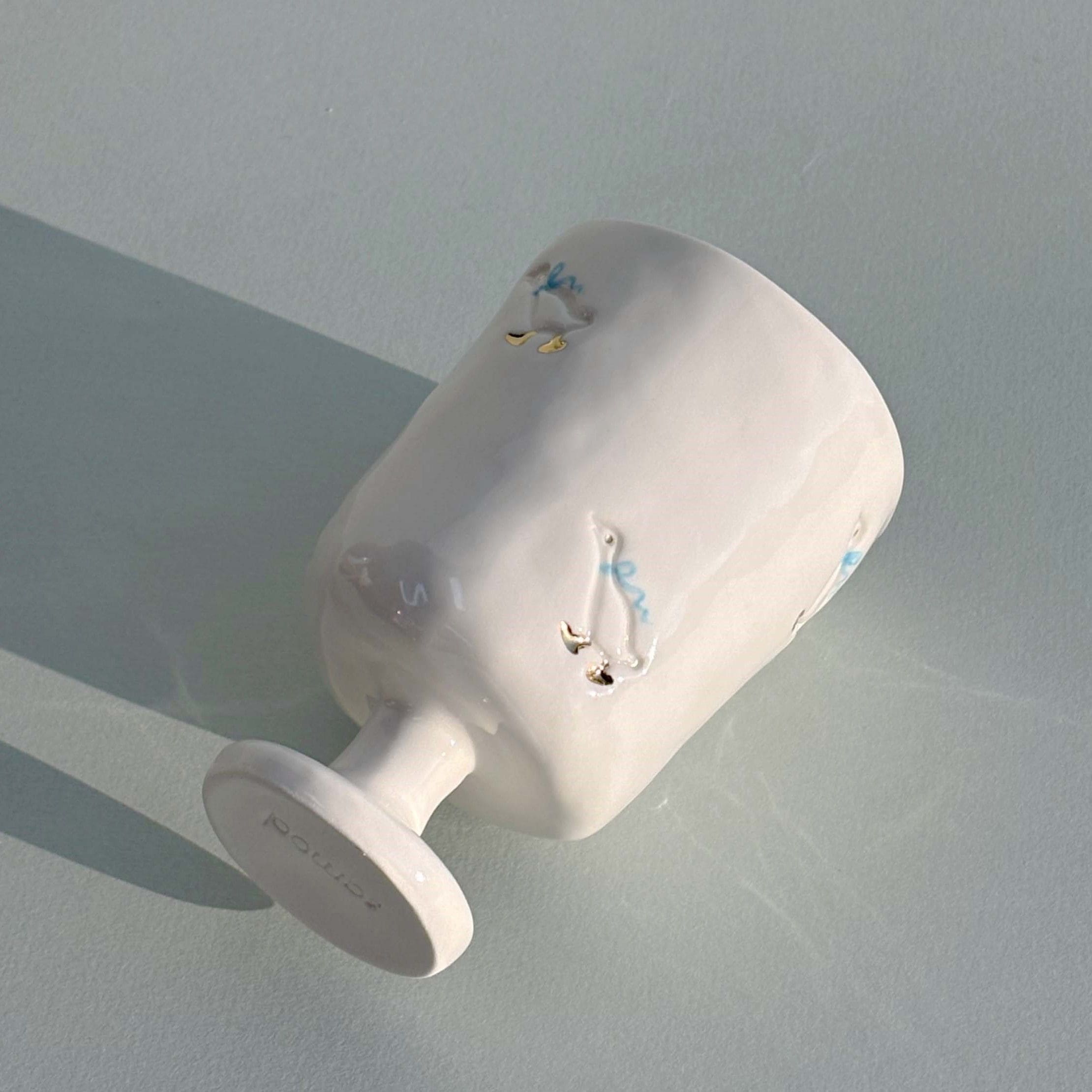 Scarf-duck goblet 가격 비교 studio samool Scarf-duck goblet