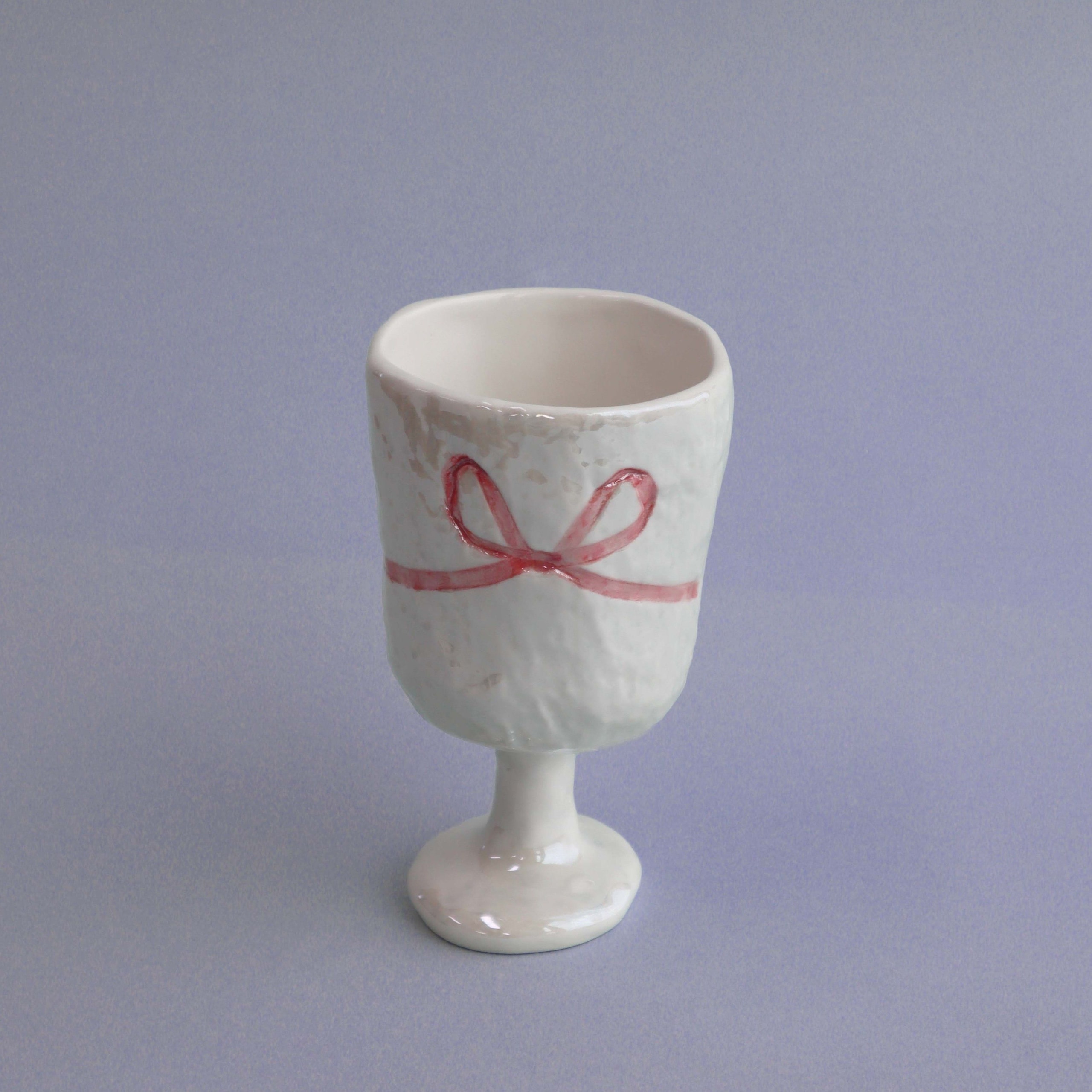 Tweed ribbon goblet pink 가격 비교 studio samool Tweed ribbon goblet pink
