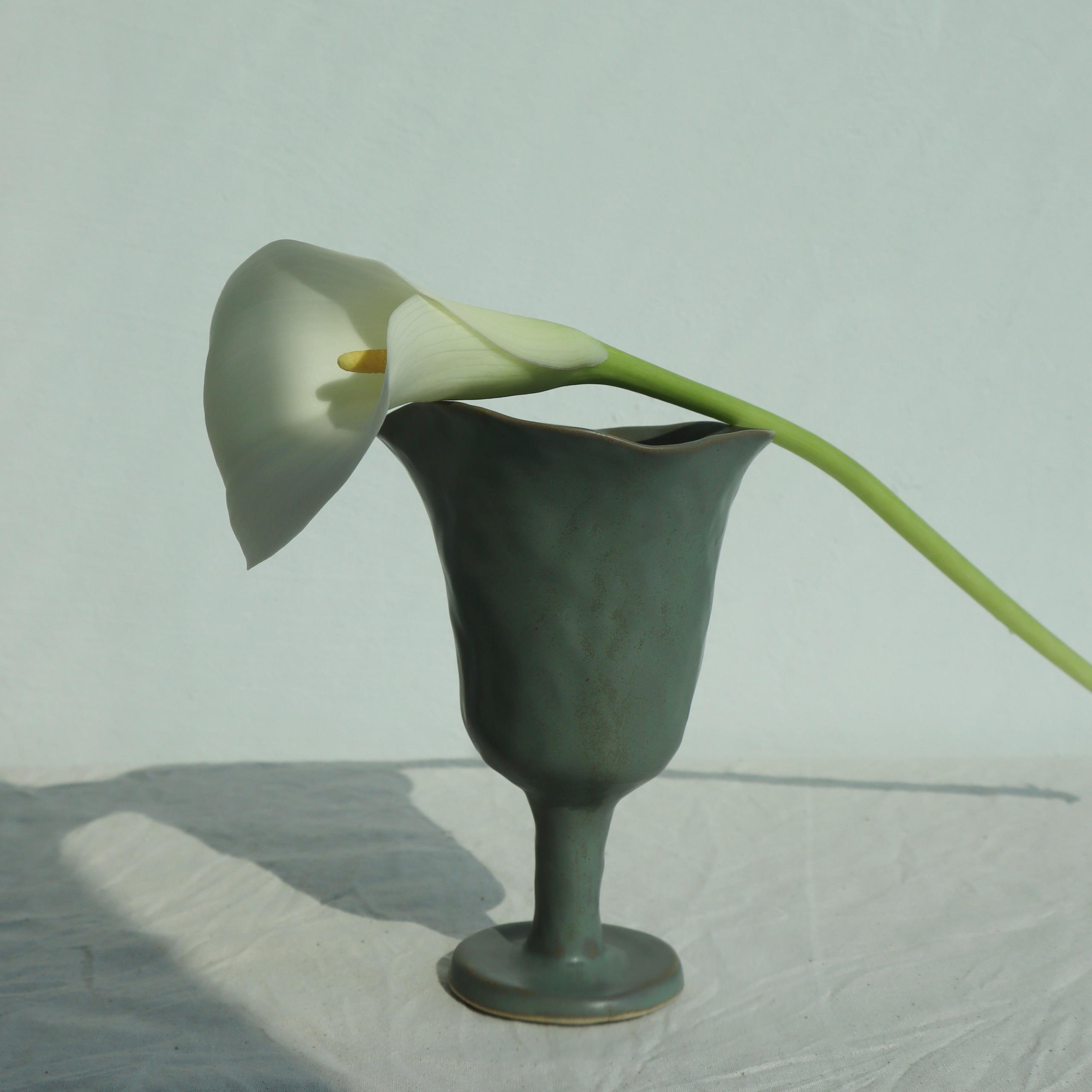 Calla goblet green 가격 비교 studio samool Calla goblet green