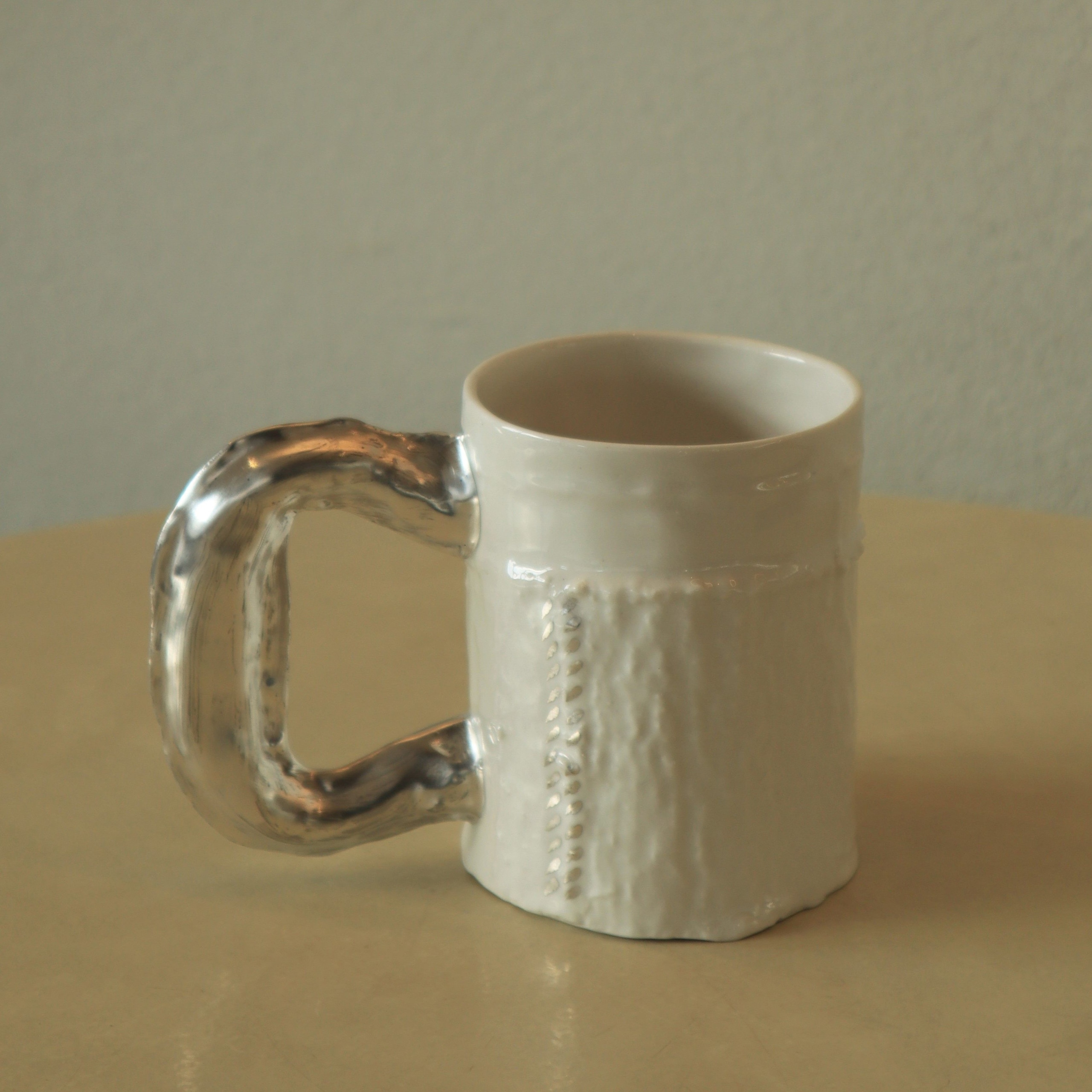 studio samool Tweed mug silver