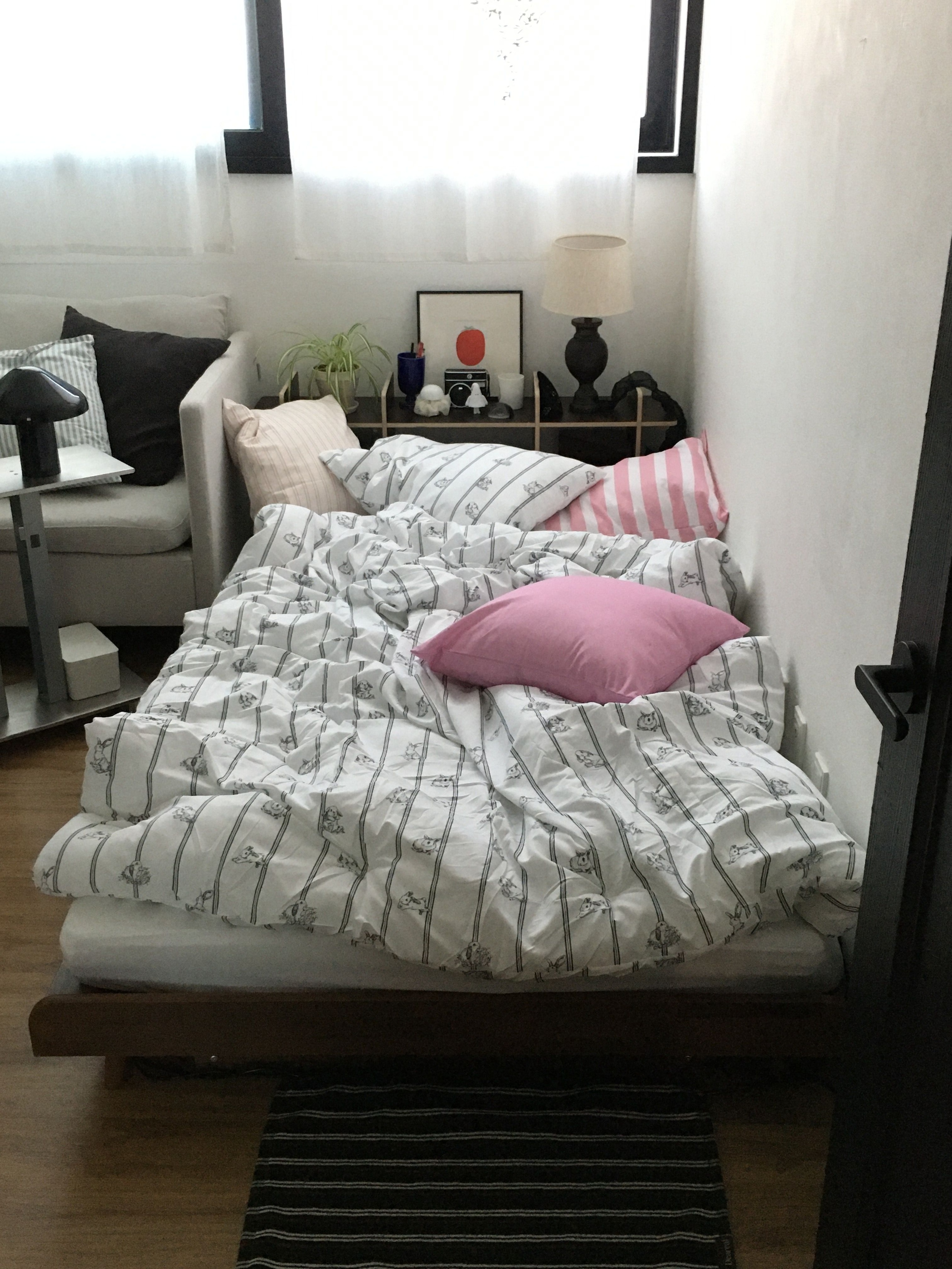 Soft Stripe Comforter & Pillow Set (Eco Corn Fill) user photo
