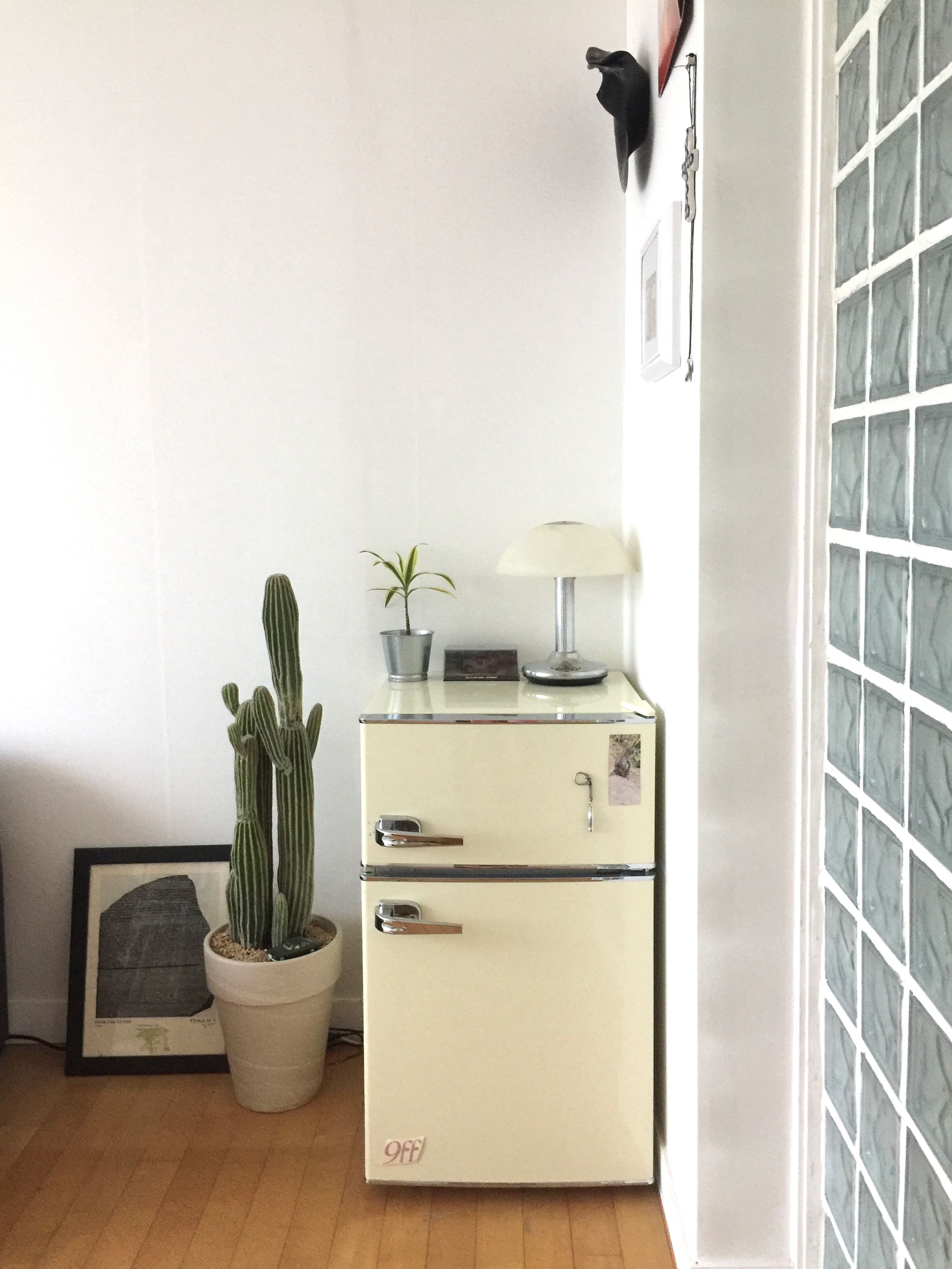 COSTEL 81L レトロミニ冷蔵庫 CRFN-81IV | Ohouse
