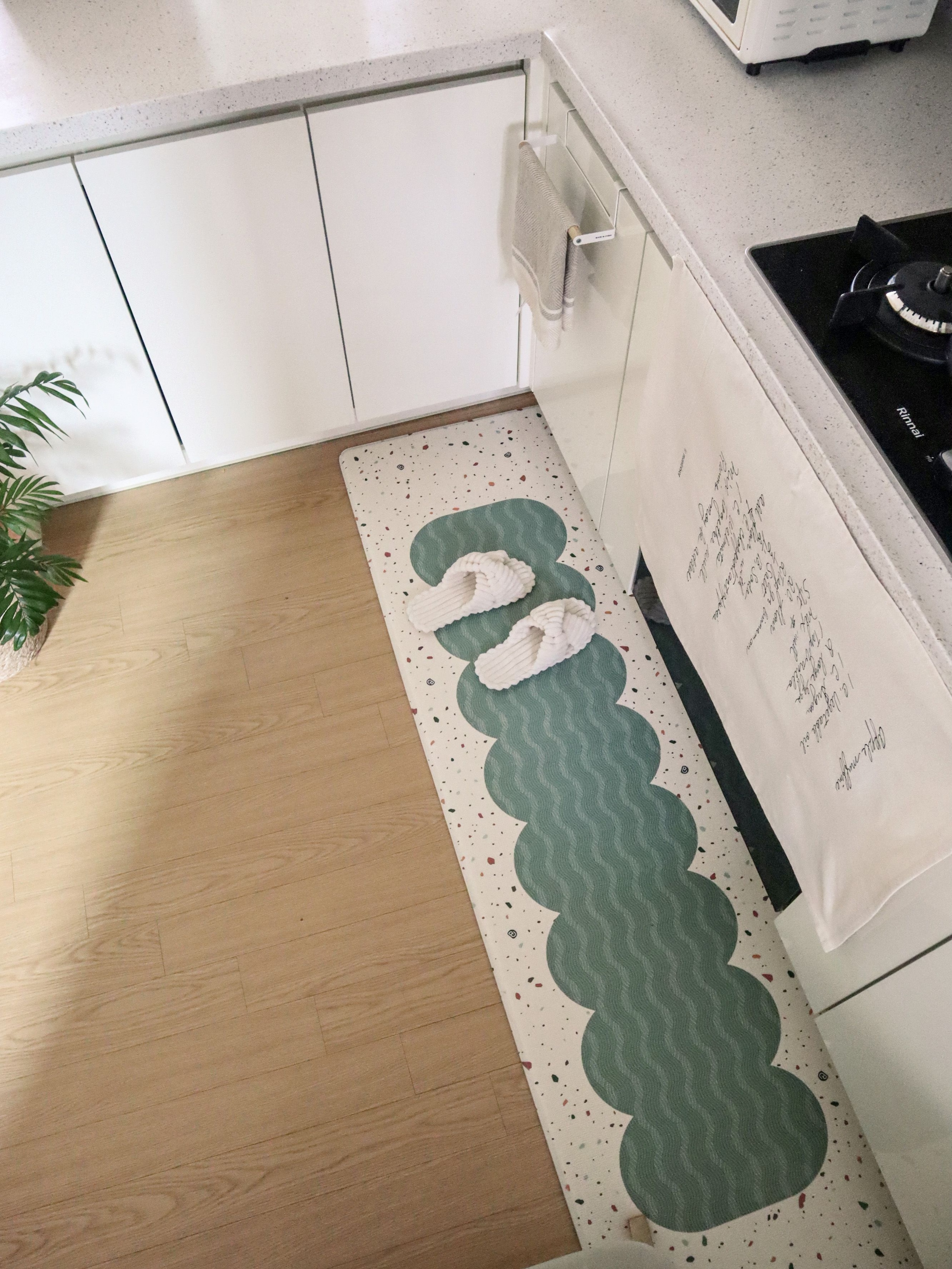 Wave Terrazzo Kitchen Cushion Mat user photo