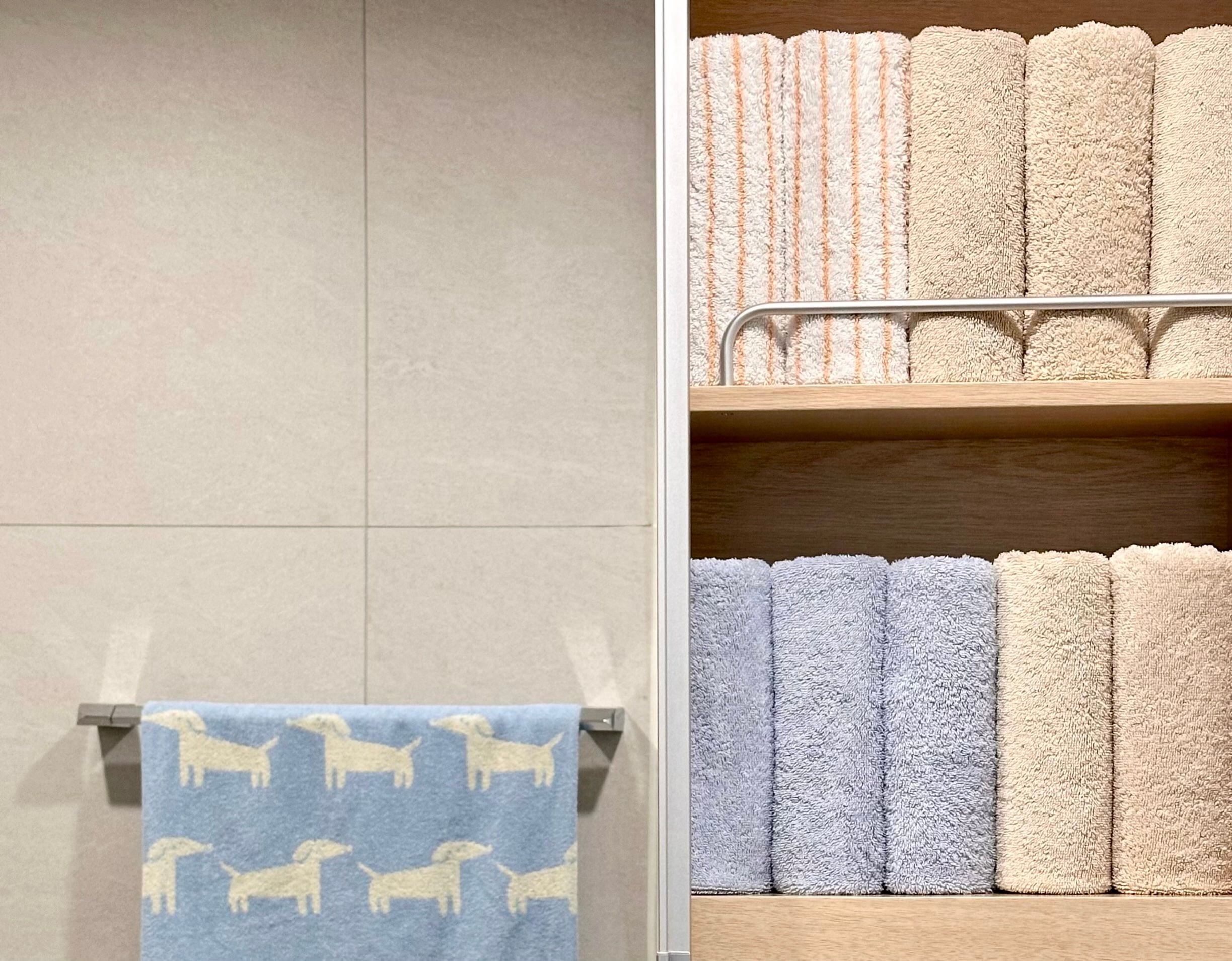 Swimming Dog Bath Towel user photo