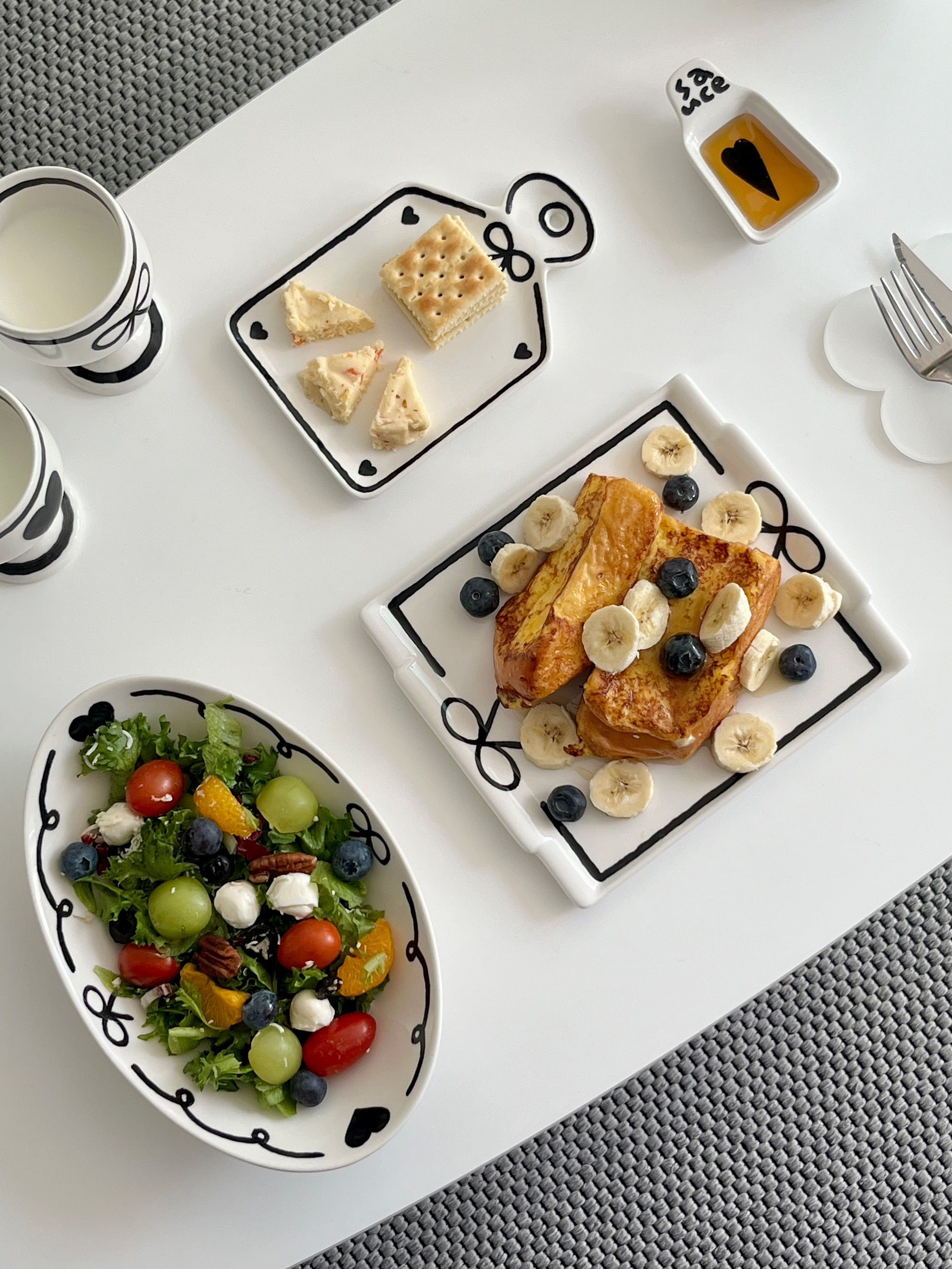 Ribbon & Heart Salad Bowl user photo
