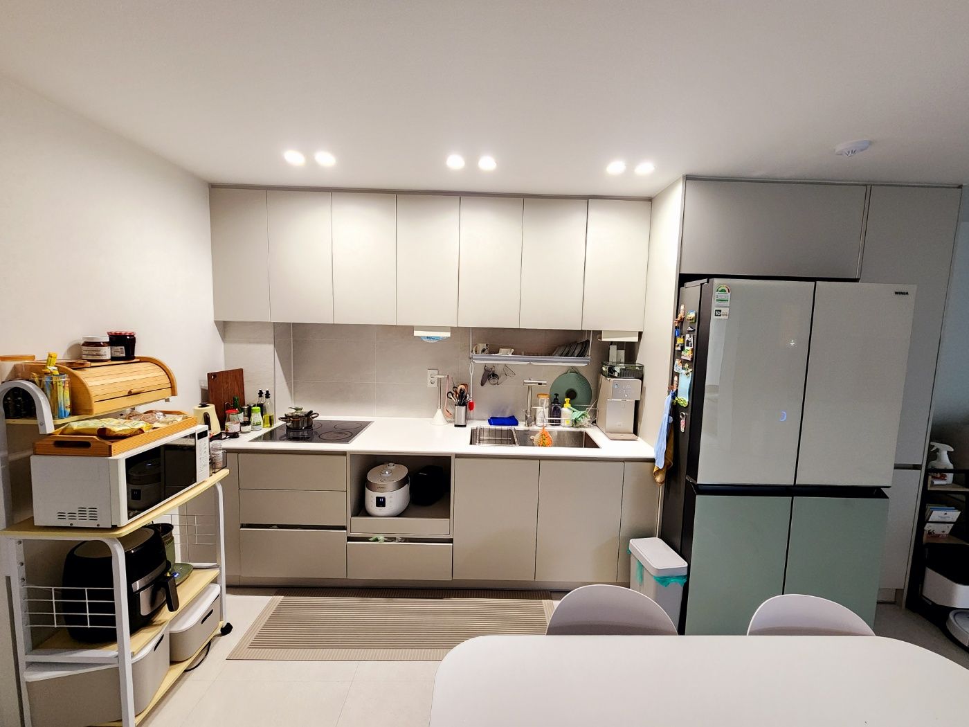 Geometric Washable Diatomite Kitchen Mat user photo