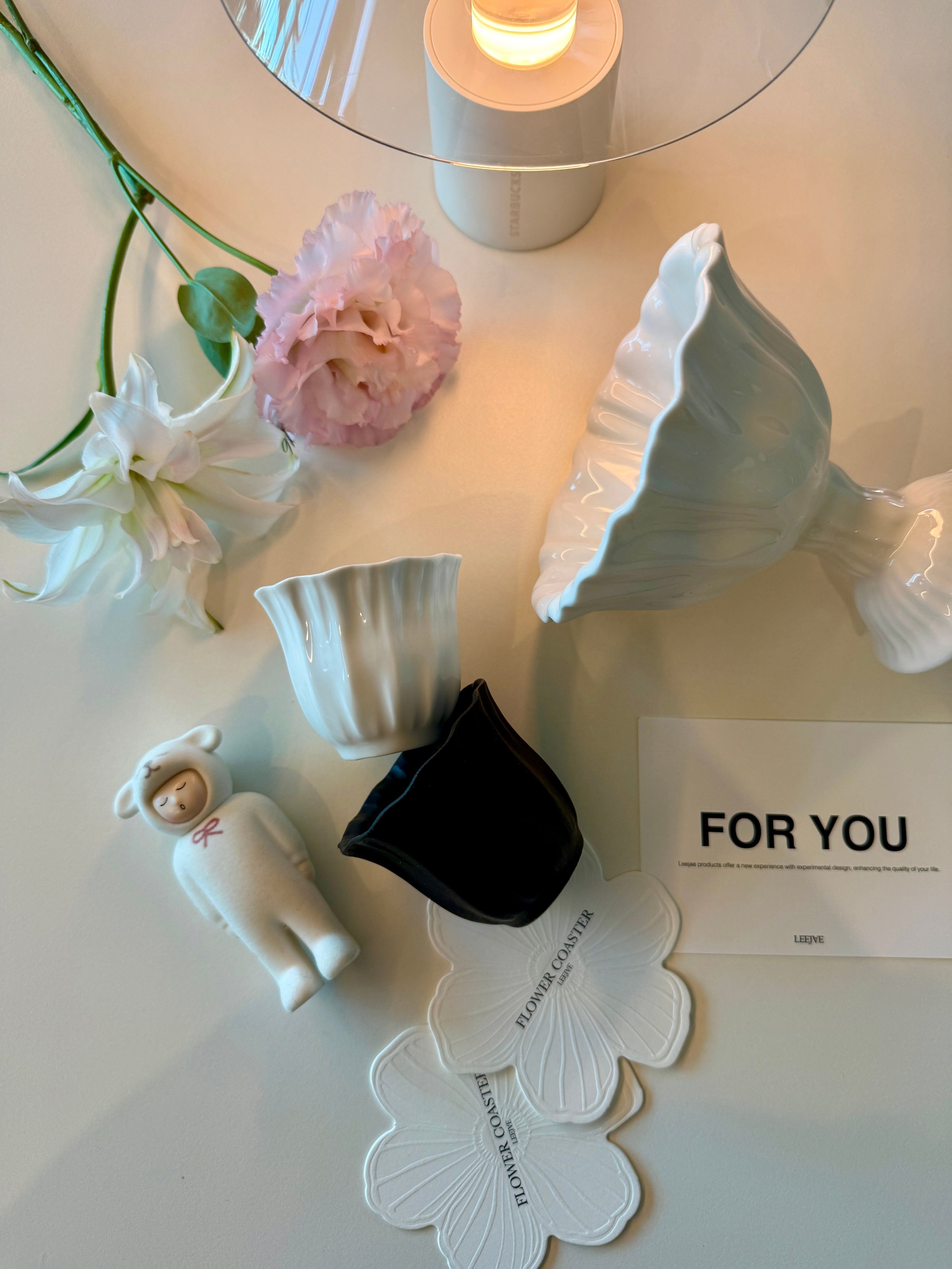Pleats Ceramic Mini Cup Set (2-Piece) user photo