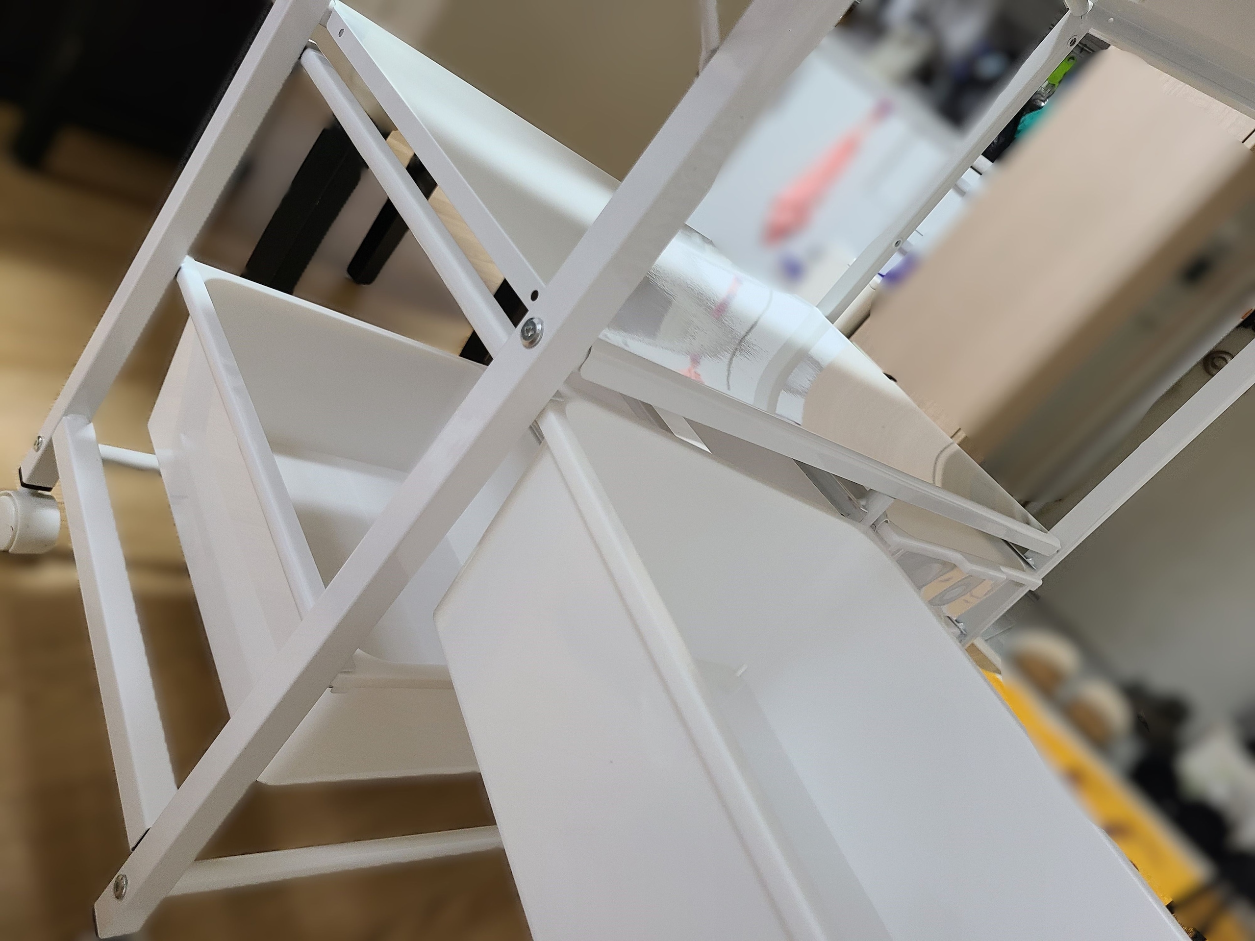 Expandable Rolling Microwave Storage Rack user photo
