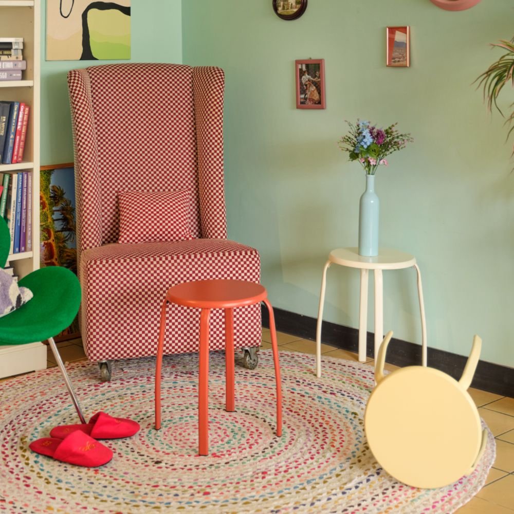 IKEA DOMSTEN ドムステン スツール［2色］ | Space-saving Design