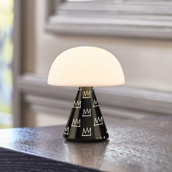 LEXON BASQUIAT コラボ MINA ワイヤレス テーブルライト M ブラック 調