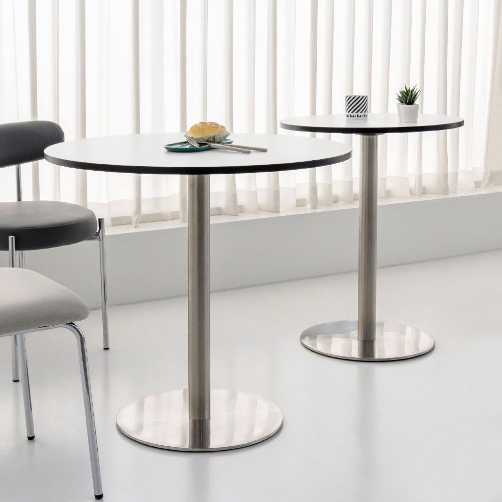 GMFURNITURE SPINEL ラウンドテーブル［5色・3サイズ］ ホワイト