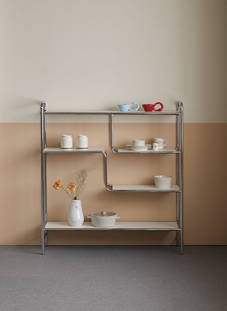 16piece MID-CENTURY ZWJ ラック［6色］ ホワイト グレー グリーン