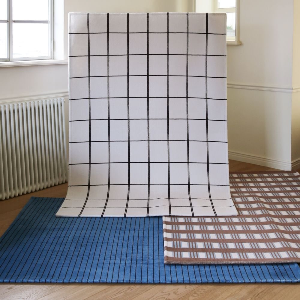 ラグ　the patterns toffee grid ラグ the patterns toffee grid 【公式通販】