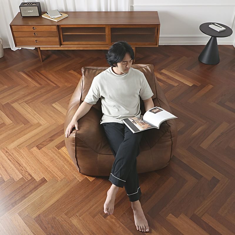 Flasier TOM ビーズクッション 1人掛けソファ［3色］ ベージュ