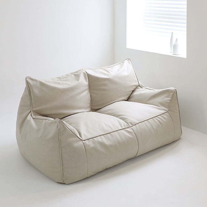 Flasier TOM ビーズクッション 2人掛けソファ［3色］ ブラック