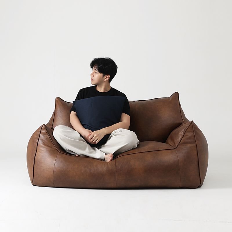 トム機能性ソフトレザー 2人掛けビーズクッションソファ TOM ビーズクッション 2人掛けソファ［3色］| Ohouse(オーハウス