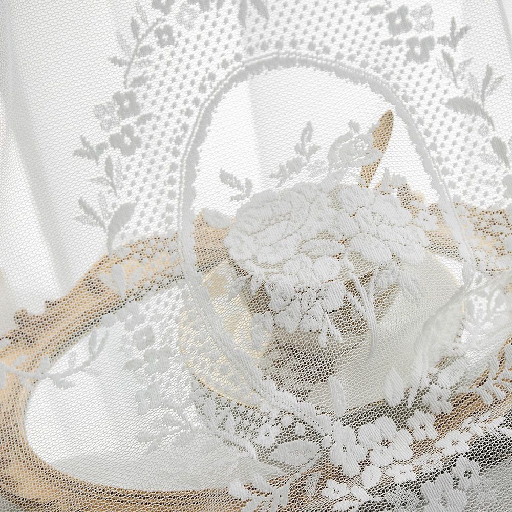 Sarah Haus Antique French レースカーテン ホワイト サイズ（横