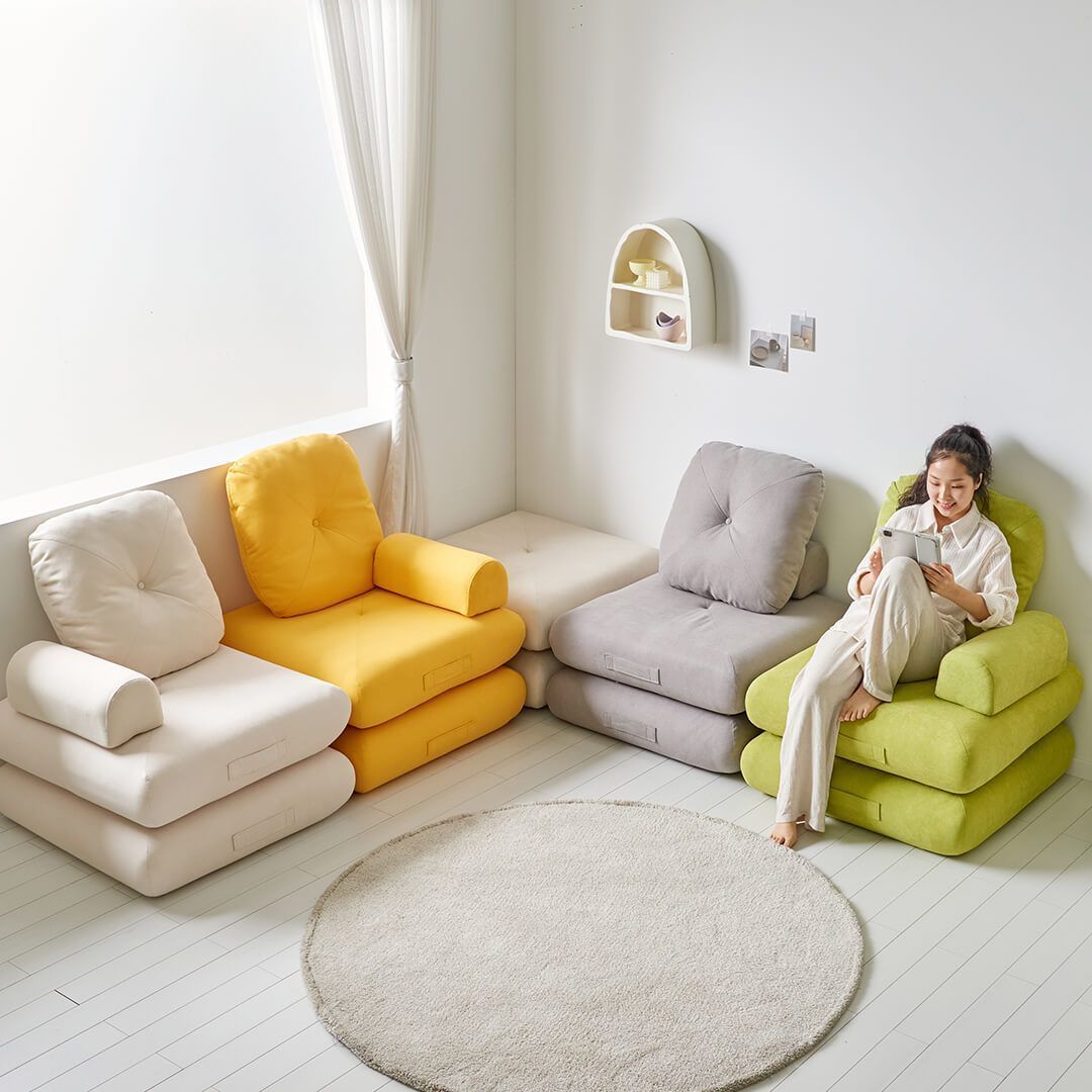 Roomy ファブリック 1人掛けソファ［4色］| Ohouse(オーハウス