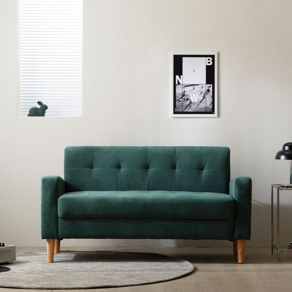 FURNICO THE HARU 2人掛け ソファ［4色］ グリーン ブルー グレー