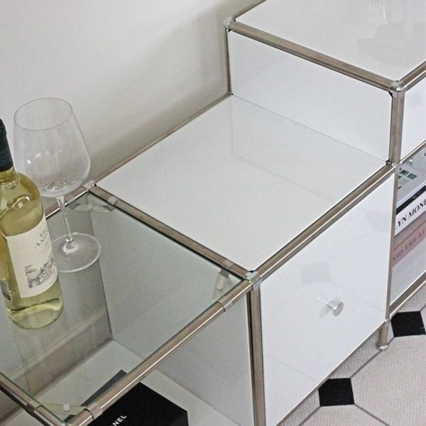 The Frigg モジュール ラック 引き出し付き 組み立て不要［6色・2