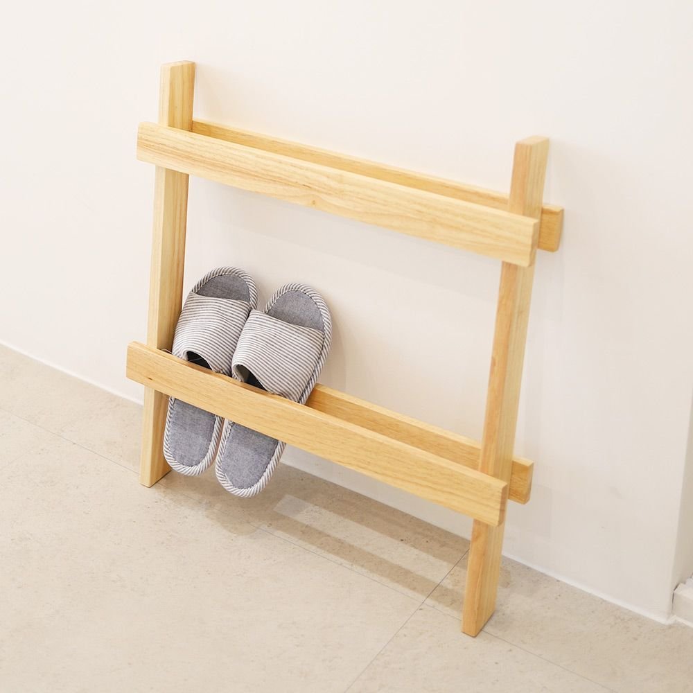 TREESTORE ゴムの木 スリッパラック［2色］ ベージュ ブラウン
