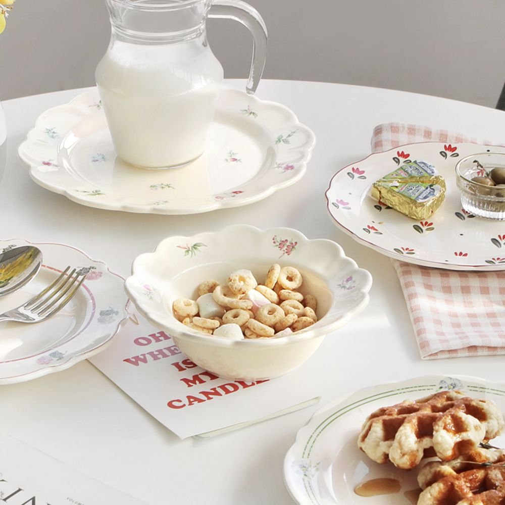 DAZEROOM COVENT GARDEN プレート ベリーフラワーボウル 16cm ピンク