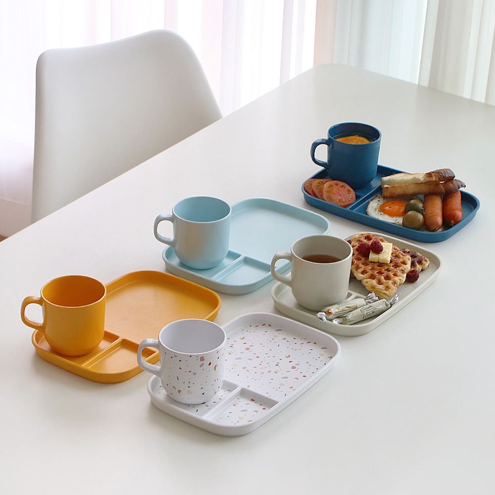 DAZEROOM urban studio ピクニック ランチプレート＆マグカップ セット