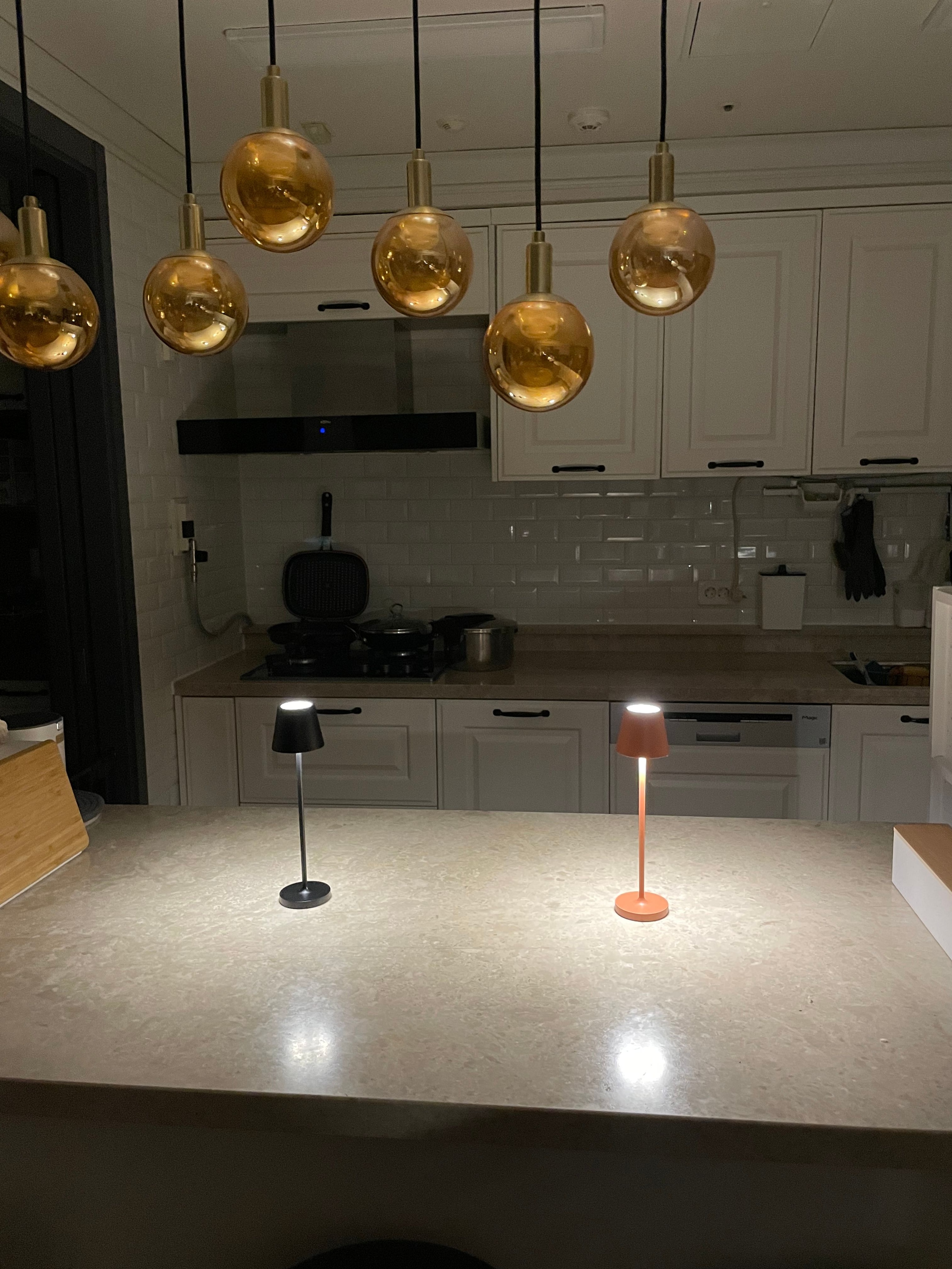 White LED Rechargeable Table Lamp user photo