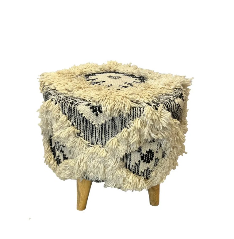 IKEA ALSEDA Stool | Handwoven Construction Casual Seating Accent